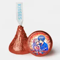 Floral Anime Themed Personalized Wedding Hershey&#174;'s Kisses&#174;