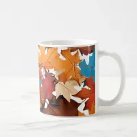 Mugs & Cups with Maple Leafs. A beautiful cute set