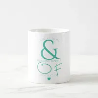 Typography Coffee Mug