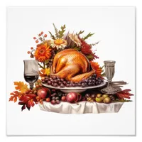 Thanksgiving  photo print