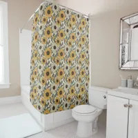 Sunflowers Shower Curtain