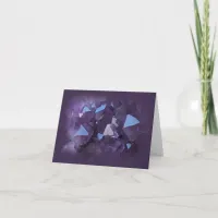 Amethyst Quartz Card