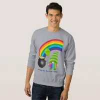 Rainbow Gnome Pot of Gold St Paddys Day Sweatshirt