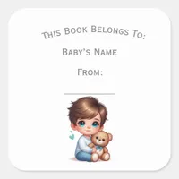 Customize Boy Book Plate