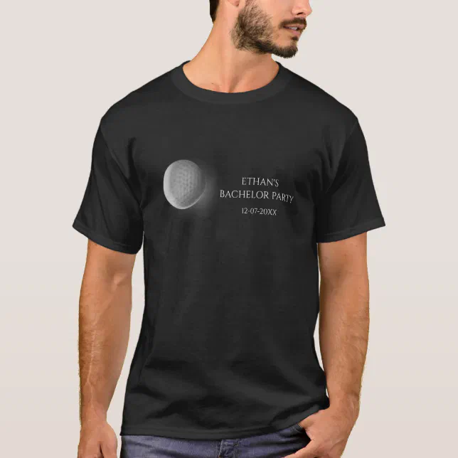 Golf bachelor party green golf ball - golf course T-Shirt