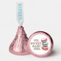 Oh Sweet Baby Girl Macaron Themed Baby Shower Hershey&#174;'s Kisses&#174;