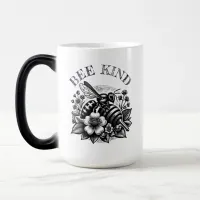 Bee Kind | 'Vintage Honey and Flowers Personalized Magic Mug