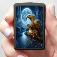 Golden Eagle Moon Watch Zippo Lighter