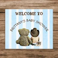 Welcome to Personalized Baby Shower Poster Banner