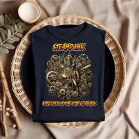 Steampunk Explorer into the City of Gears T-Shirt