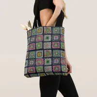 Tote Bag (ao) - Granny Squares