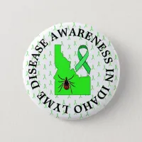 Lyme Disease Awareness in Idaho Button