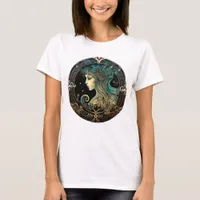 Virgo Zodiac Woman T-Shirt