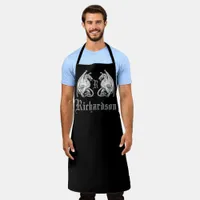 Personalized Winged Dragons Apron