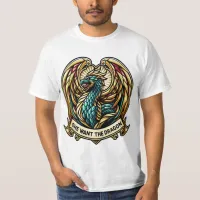 She wants the Dragon Stain Glass Design T-Shirt