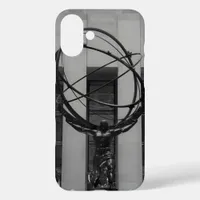 NYC Atlas in Rockefeller Center Statue iPhone 16 Plus Case