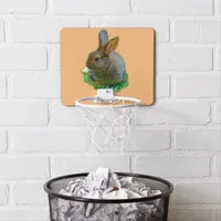 Cute little bunny mini basketball hoop