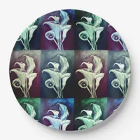 Calla Lilly- Bohemian Pattern Paper Plates