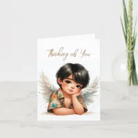 Thinking of You Hawaiian Angel Greeting Card