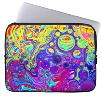 Modern Abstract Digital Fluid Laptop Sleeve