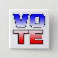 Vote American Political Elections  Button