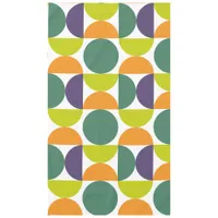 Abstract Geometric Mid Century Modern Patterned Tablecloth