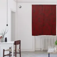 Black Grunge Effect on Maroon Background | Blackout Curtains