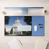 Capitol Majesty: Sacramento's Timeless Icon Desk Mat