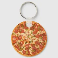 pizza Food Key Chain