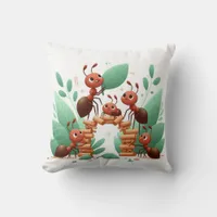  Ants in Wonderland Pillow