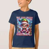 Not Very Merry Christmas Elf T-Shirt