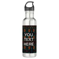 Tree of life Intricate Patterns mirror design Stainless Steel Water Bottle