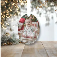 Adorable Baby Photo | Baby's First Christmas Ornament