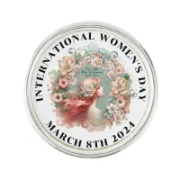 ... 8th March 2024 Feminine Lapel Pin