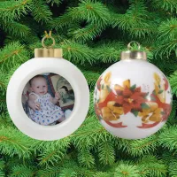 Ceramic Ball Ornament Add Your Photo