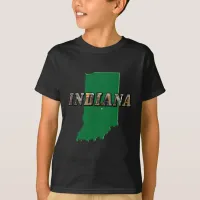 State Map and Picture Text T-Shirt
