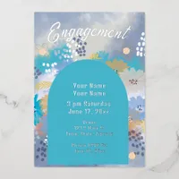 Modern Floral Engagement