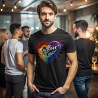 Rainbow Heart Endless Love T-Shirt