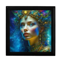 Ethereal Fantasy Art Princess Goddess and Jewels  Gift Box