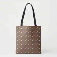 Halloween pattern tote bag