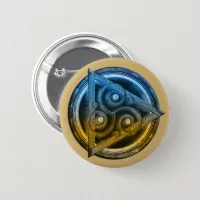 Ethereal Celtic Mandala of Duality Button