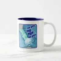 My Eye on You Hurricane Storm Slogan Two-Tone Coffee Mug