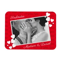 Soulmates I Love You Personalized Photo Romantic Magnet