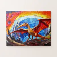 Childrens colorful Dinosaur Jigsaw Puzzle