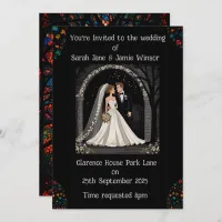 Wedding Personalized Invite Cartoon Image