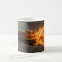 Flames of the Sky: A Spitfire's Ascent Coffee Mug