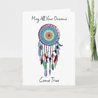 May All Your Dreams Come True Birthday Card