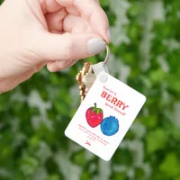 You're a Berry Good Friend Sweet Valentines Photo Keychain