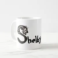 Mug - Cat Letter S with name