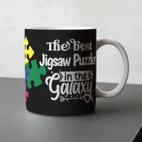 Best Jigsaw Puzzler jigsaws fan puzzle gift Coffee Mug